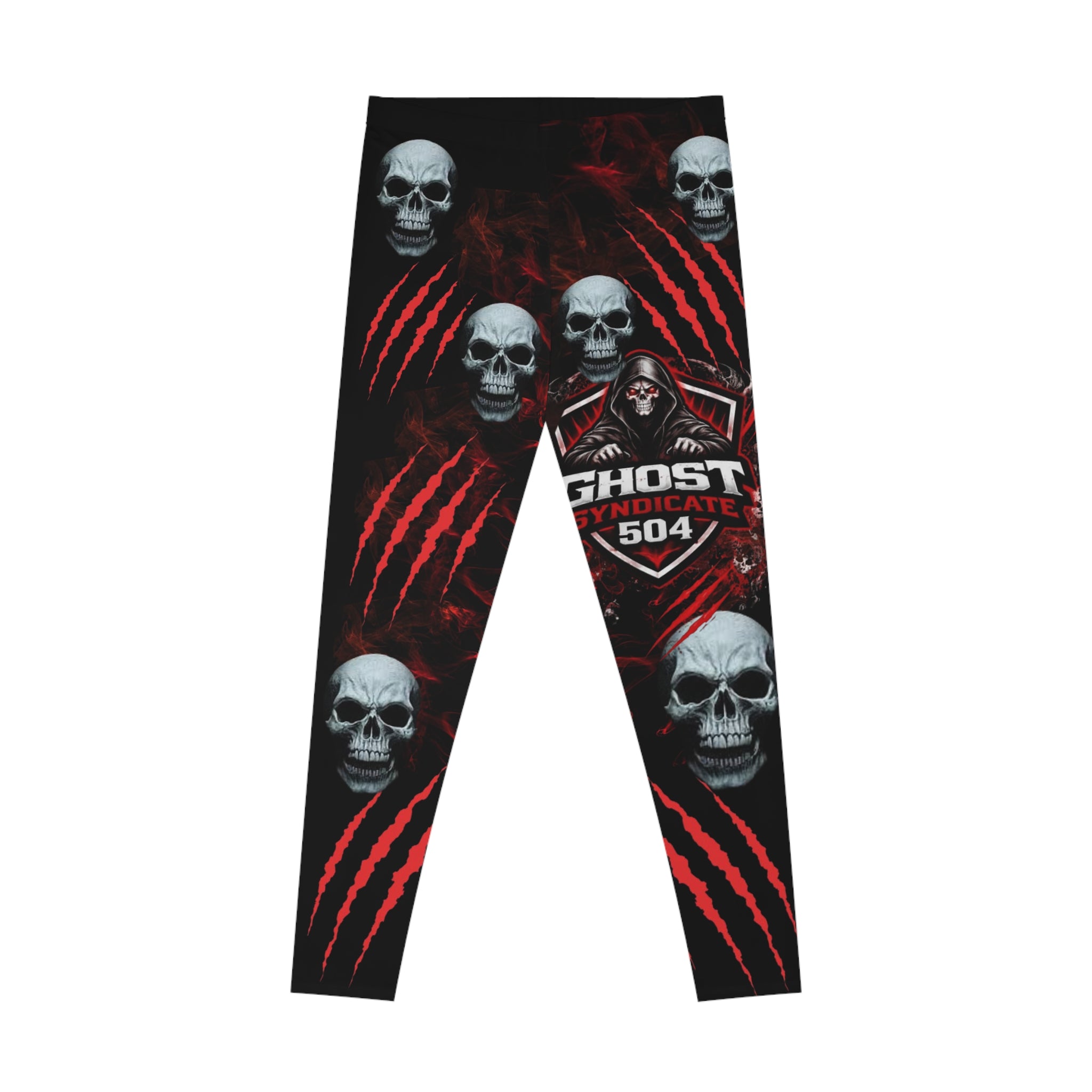 Skull Claw Leggings — Ghost Syndicate 504 Graphic Leggings